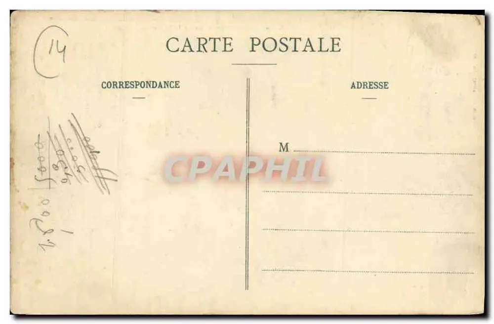 FALAISE (Calvados) — Ansicht vom Rue de la Fleurière — A. Vaussay - Rückseite
