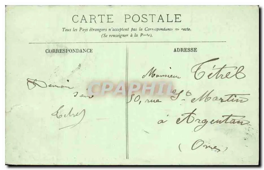 Falaise — Der Alte Mühle von Noron — C. Jeanne, Fotografie-Verlag - Falaise, n°21 - Rückseite