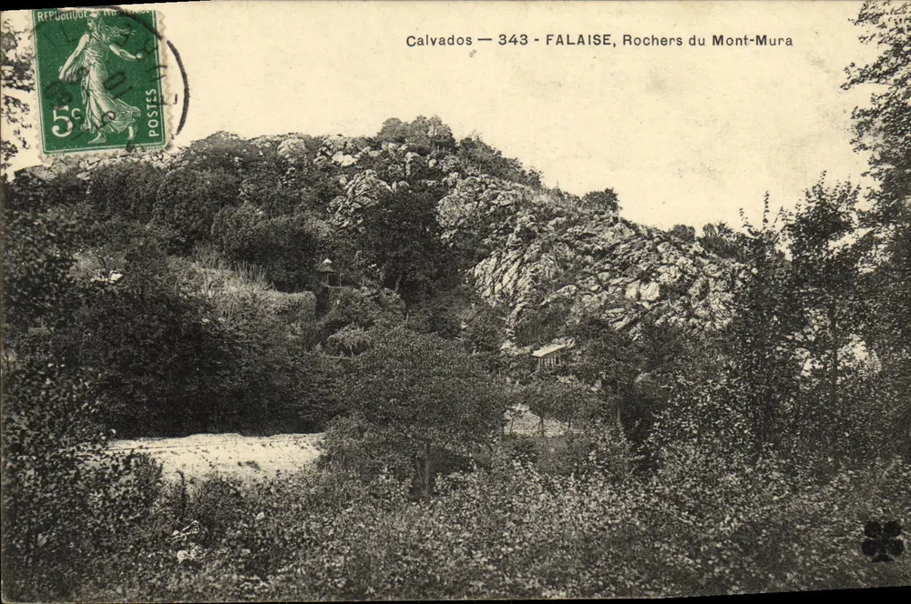 FALAISE, Felsen des Mont-Mura — Calvados — 343 — unbekannter Verlag - Vorderseite