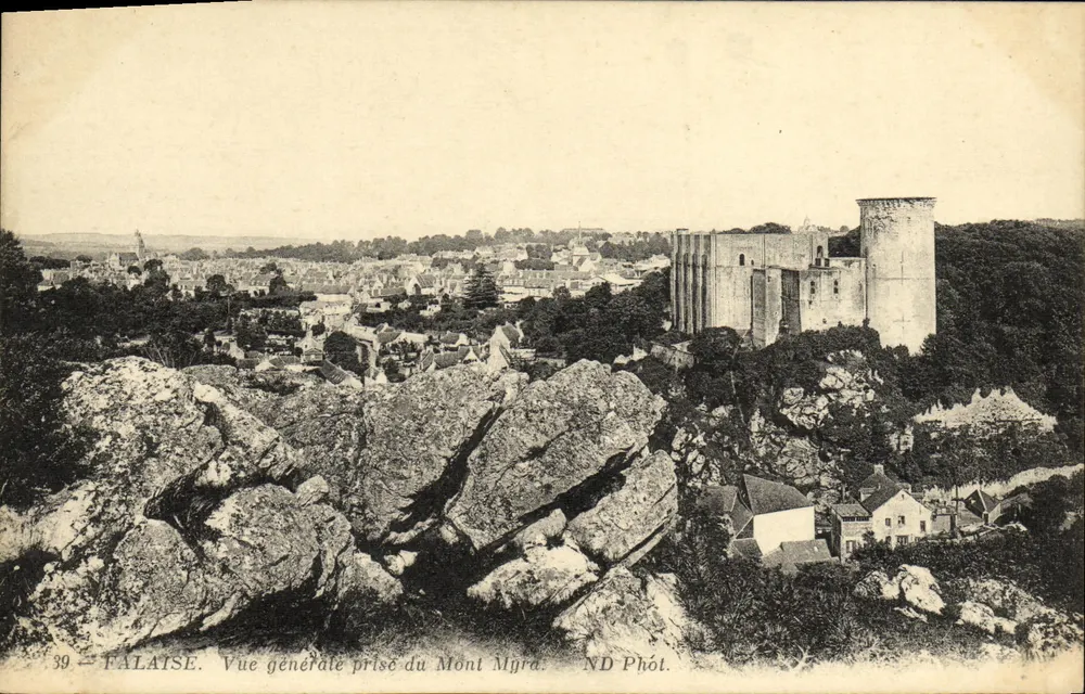 Falaise — Allgemeiner Blick vom Mont Myra — ND Phót. - Vorderseite