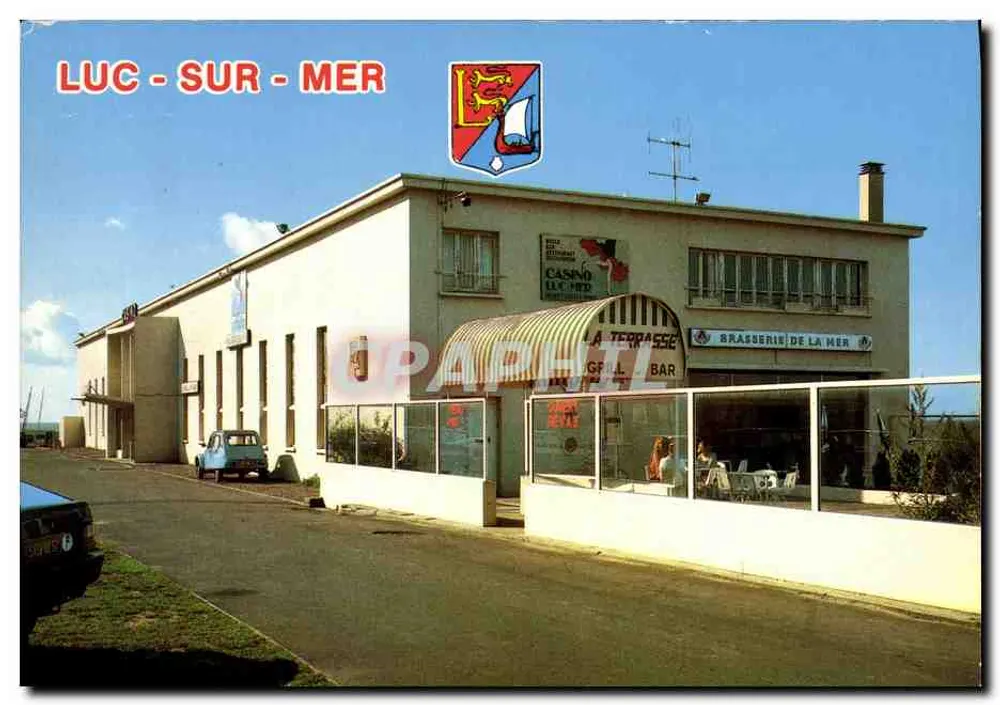 Luc-sur-Mer — Casino de Luc-sur-Mer e Brasserie de la Mer — Artaud Frères - Frente