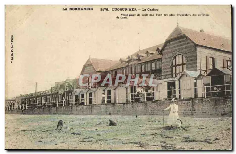 Luc-sur-Mer — O Casino — A Normandia 3178 - Frente