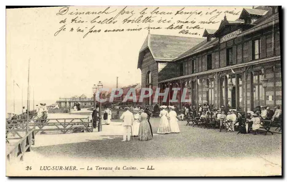 Luc-sur-Mer — Ansicht der Kasino-Terrasse — LL - Vorderseite