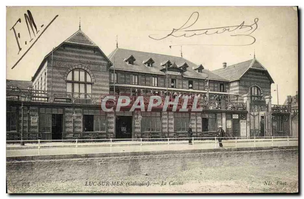 Luc-sur-Mer (Calvados) — O Casino — ND. Fot. - Frente