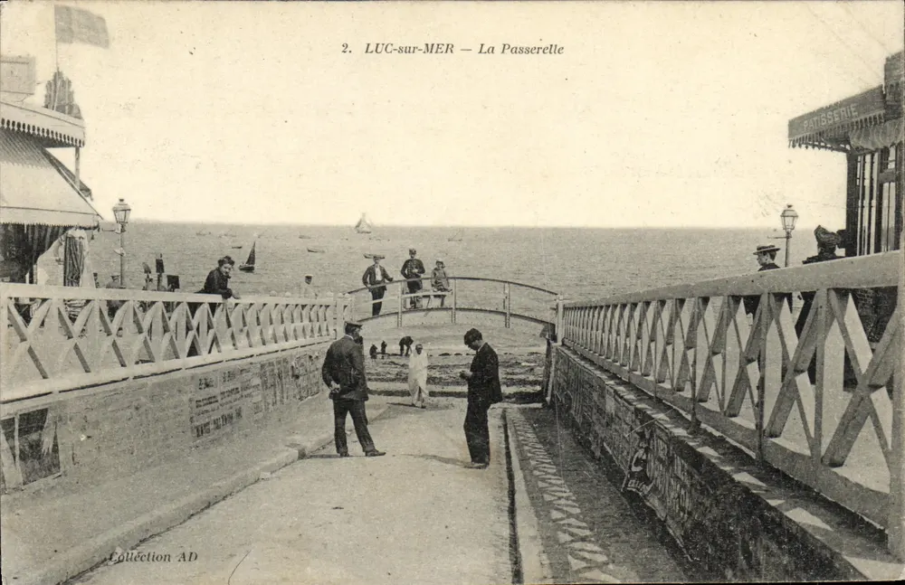 LUC-sur-MER — A Ponte — Editor desconhecido, n°2 - Frente