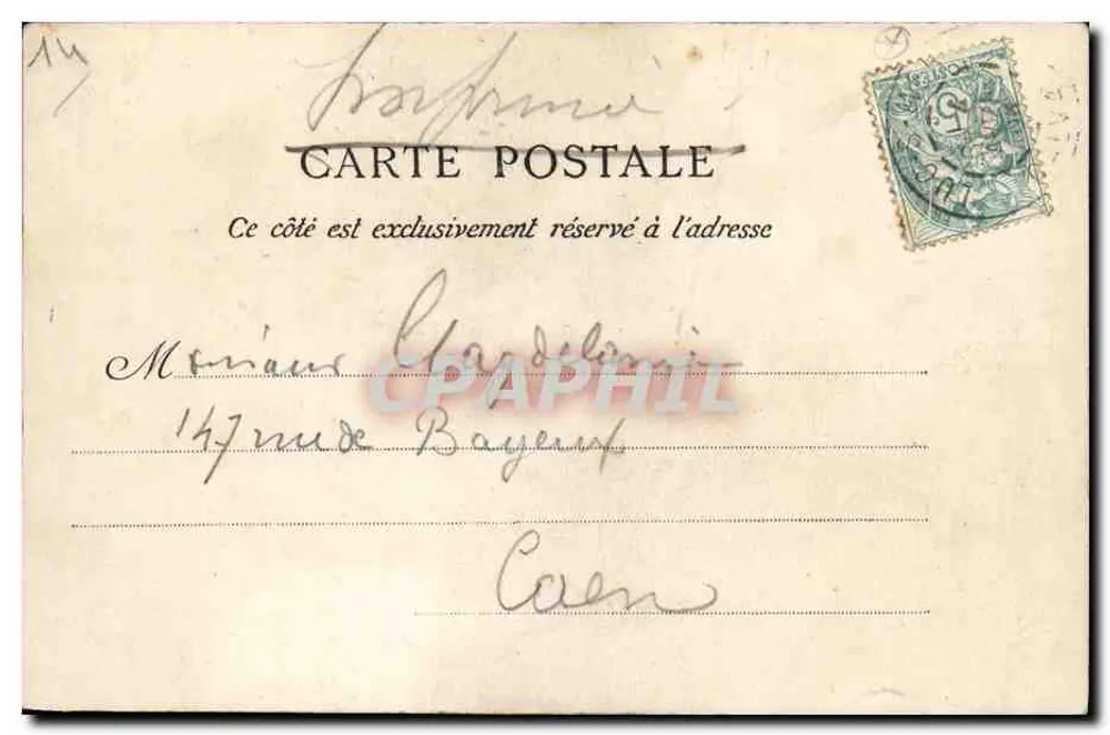 Luc-sur-Mer (Calvados) — A Ponte — Harcœur & Cie (editores) - Verso