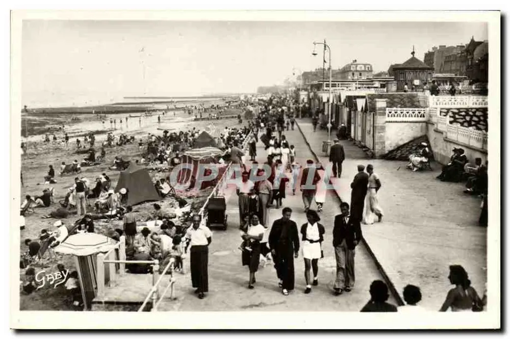 Luc-sur-Mer — La Digue et la Plage — Éditions Gaby, Nantes - Awers
