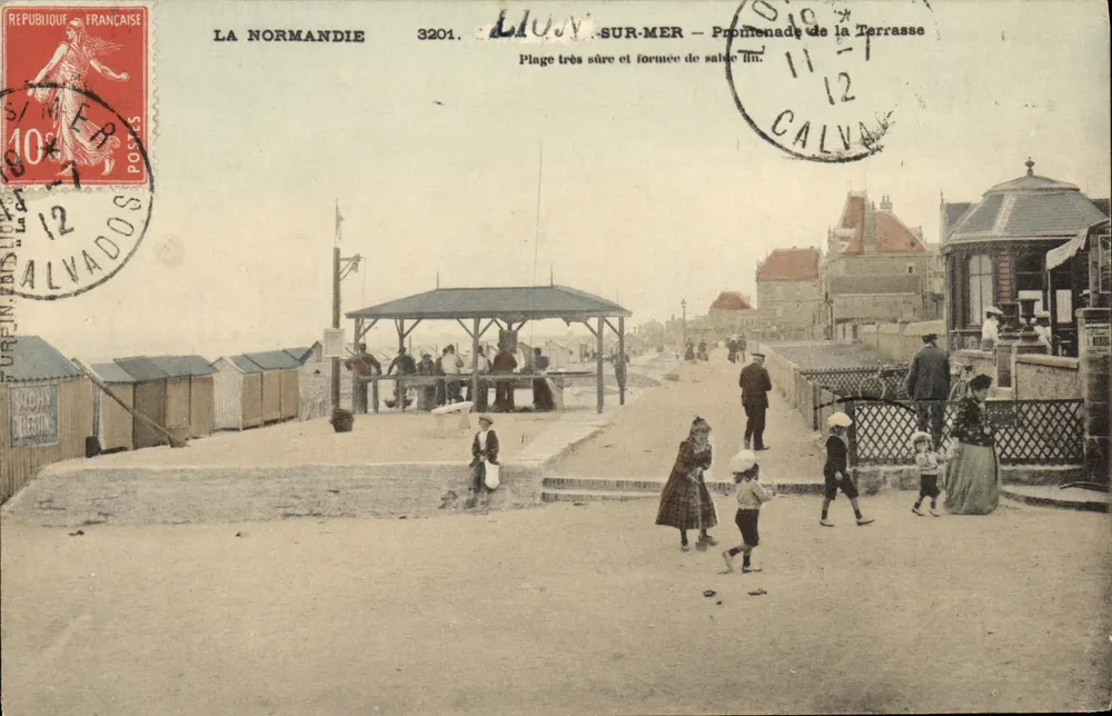 Louviers-sur-Mer — Promenade de la Terrasse — La Normandie 3201 - Anverso
