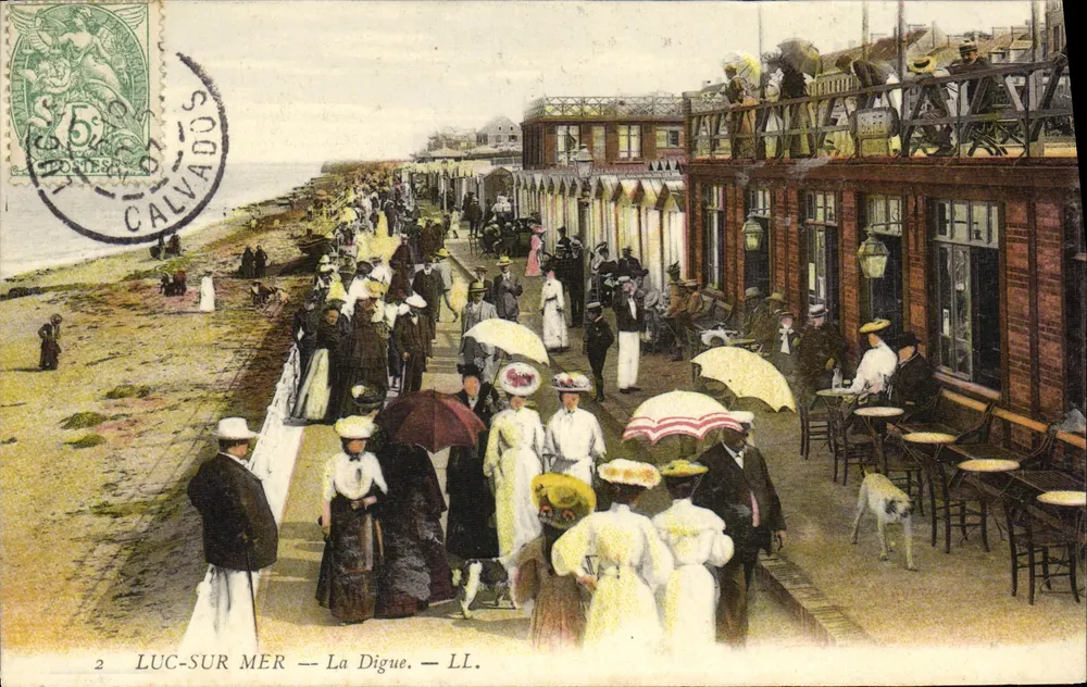 Luc-sur-Mer – Digue – LL. - Awers