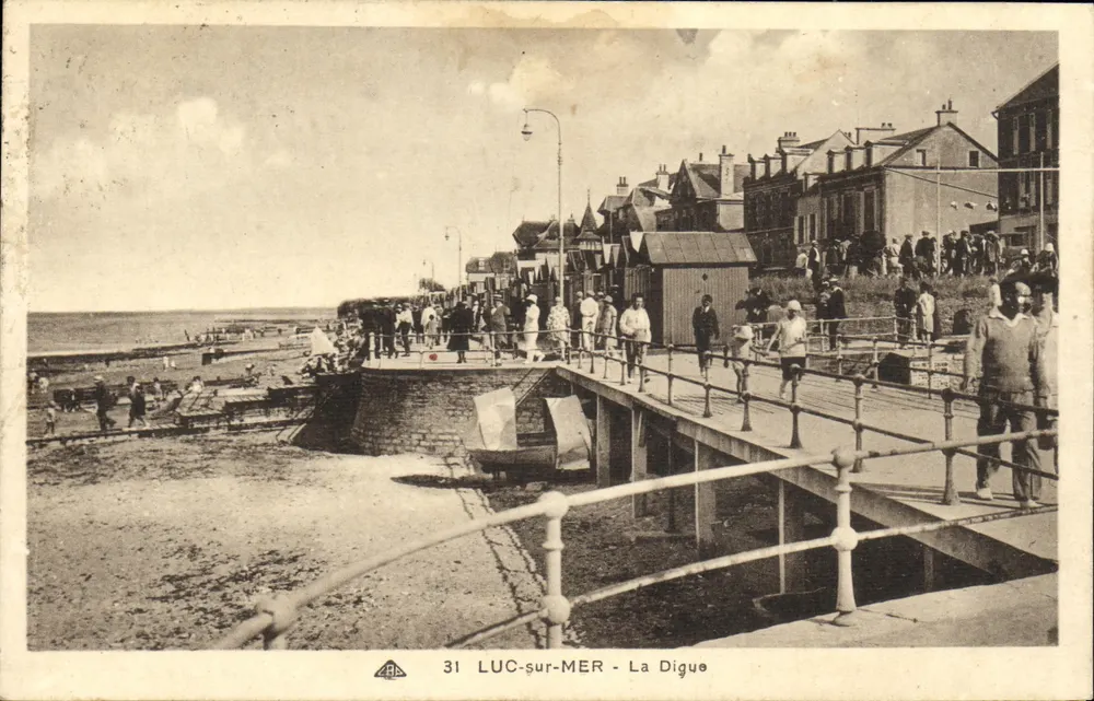 LUC-sur-MER - A Digue — editoria C° Associação dos Artes Biodorécanicas, n° 31 - Frente