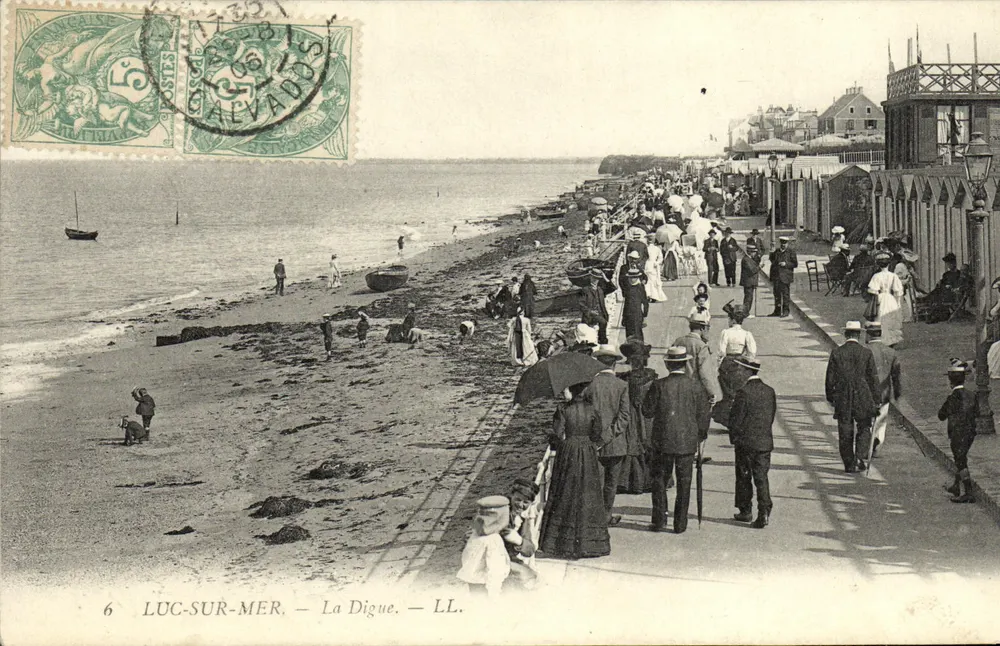 Luc-sur-Mer — A Digue — LL. — Editor LL. - Frente