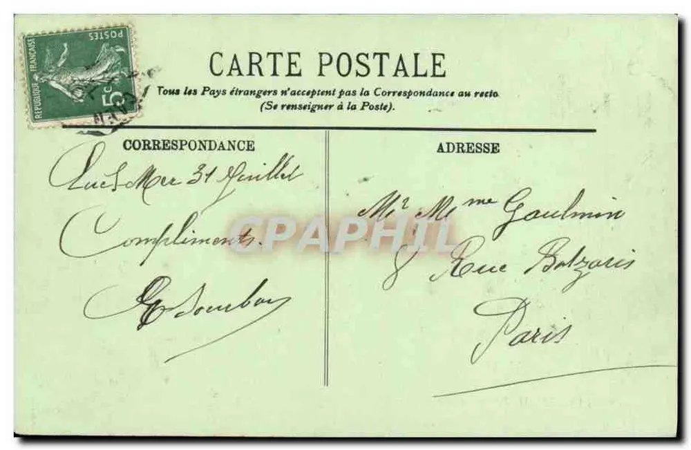 Luc-sur-Mer — A Digue — L.L. — n°58 - Verso