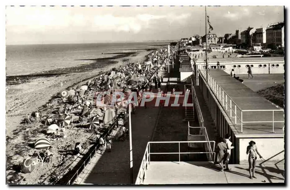 Luc-sur-Mer — Das Thermalbad und die Strandpromenade — Editions Gaby - Vorderseite