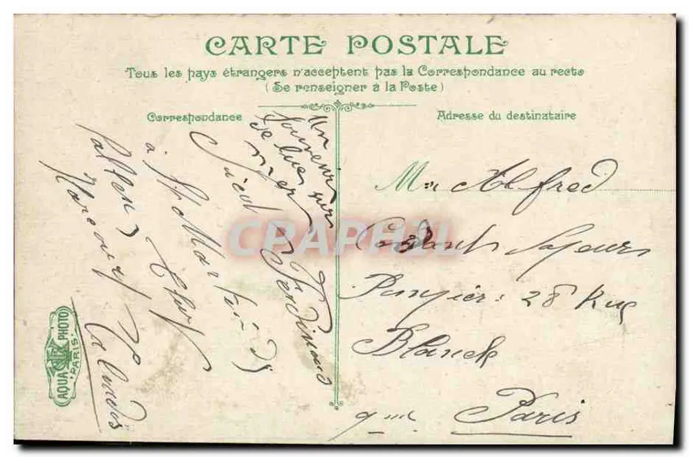 Les Sirènes — Luc-sur-Mer — Verleger AQUA PHOTO PARIS, n° 2506 - Rückseite