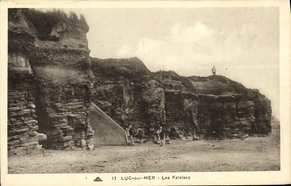 Luc-sur-Mer — Le Falaise — editore ARS, n° 17 - Recto