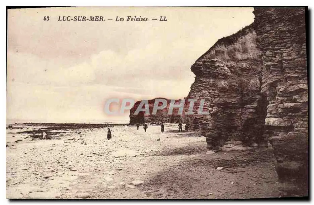 Luc-sur-Mer — Les Folaises — LL - Frente
