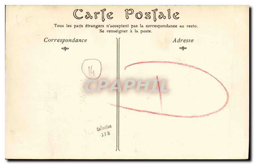 Luc-sur-Mer (Calvados) — As Falésias — ND Fot, n° 323 - Verso