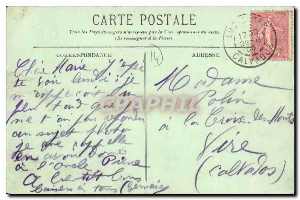 Luc-sur-Mer — Hôtel du Soleil Levant — éditeur L.L. n°37 - Verso