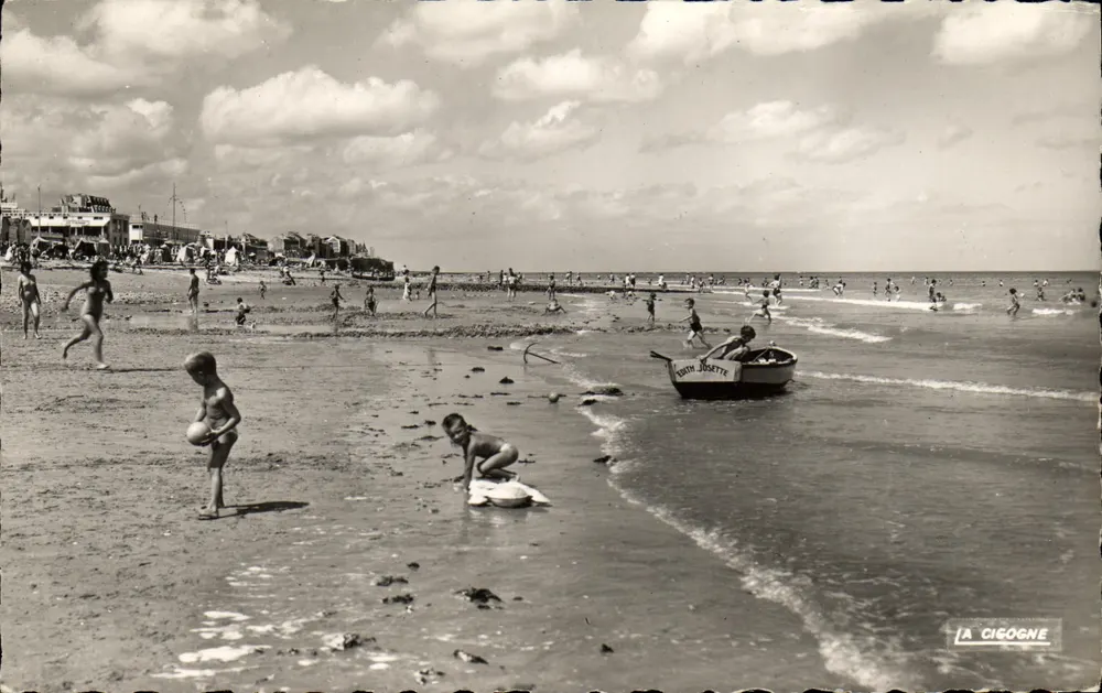 Luc-sur-Mer — A praia — Edições LA CIGOGNE - Frente