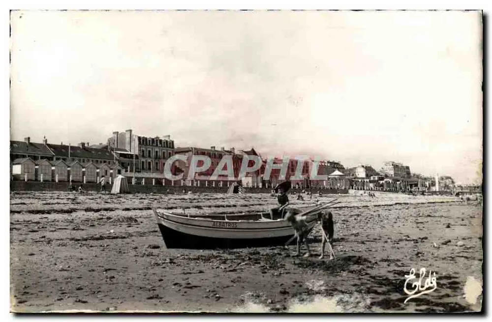 Luc-sur-Mer — Vista da Digue — Editado por Eldé - Frente