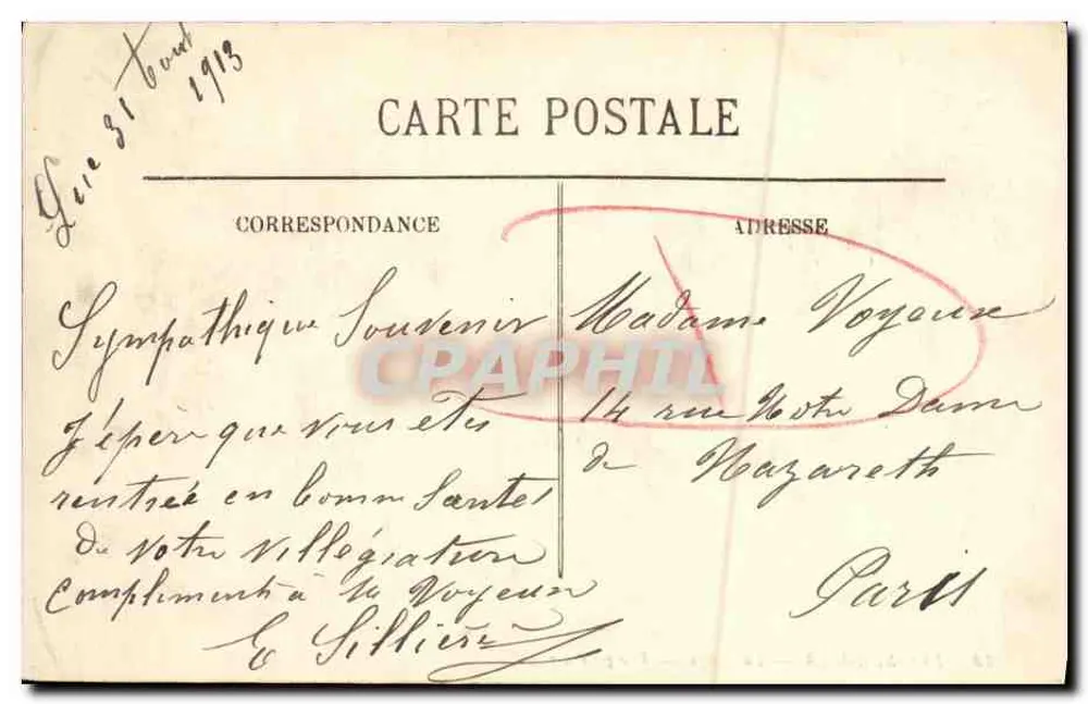 Luc-sur-Mer — A Praia — Vista geral — LL - Verso