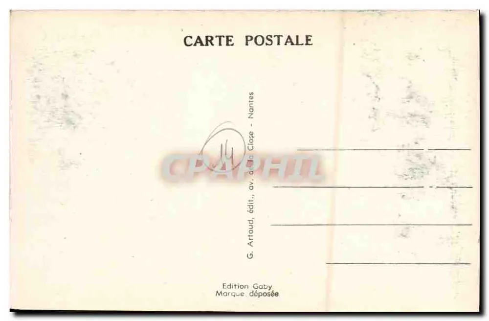 Luc-sur-Mer (Calvados) — A Praia — Gaby - Verso