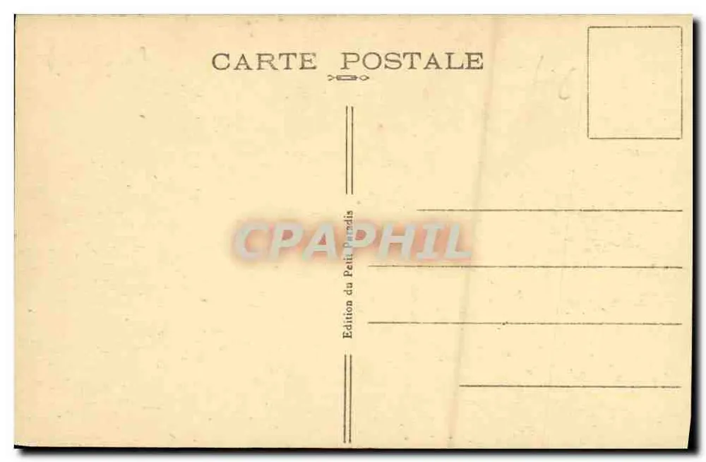Luc-sur-Mer — A Praia — Edição do Petit Perdais, n° 678 - Verso