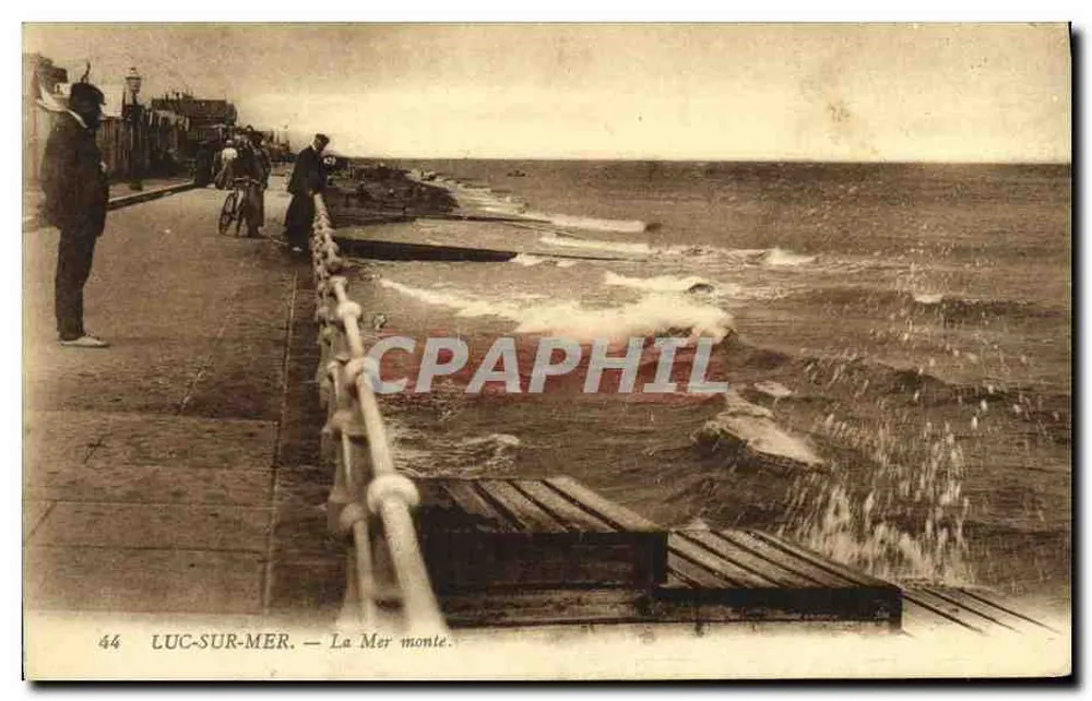 Luc-sur-Mer — A maré sobe. — Editora não identificada, n° 44 - Frente