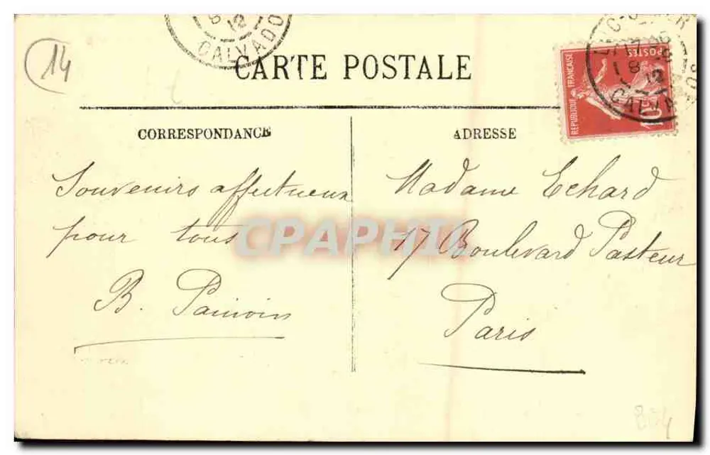 Luc-sur-Mer — A maré sobe. — Editora não identificada, n° 44 - Verso