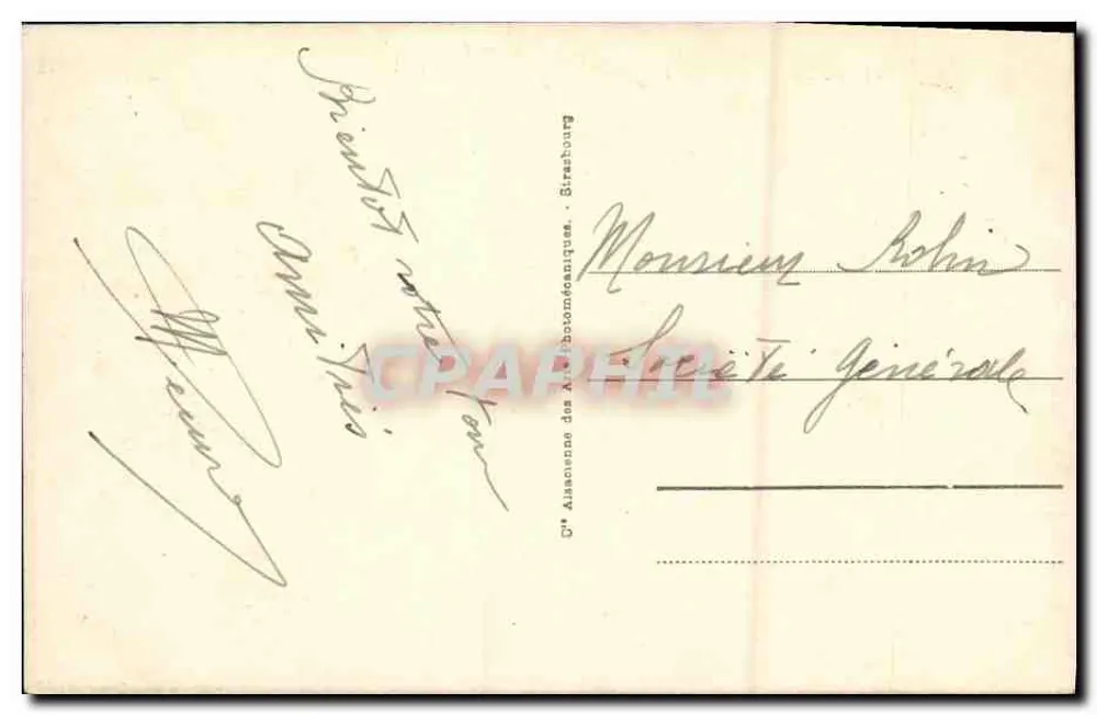 LUC-sur-MER - A Praia — editor A. DIA, n°60 - Verso