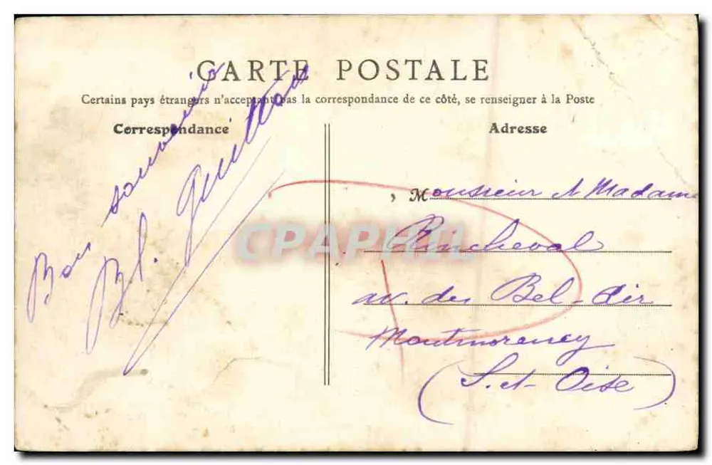 Luc-sur-Mer (Calvados) — La Plage — B. F., PARIS - Verso