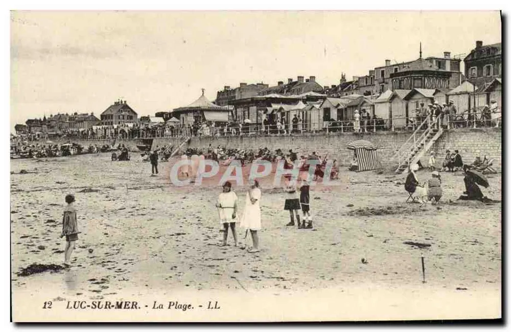 Luc-sur-Mer — A Praia — I.L. - Frente