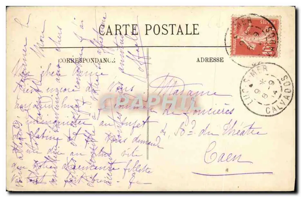 Luc-sur-Mer — A Rue de Langrune — LL, n°40 - Verso