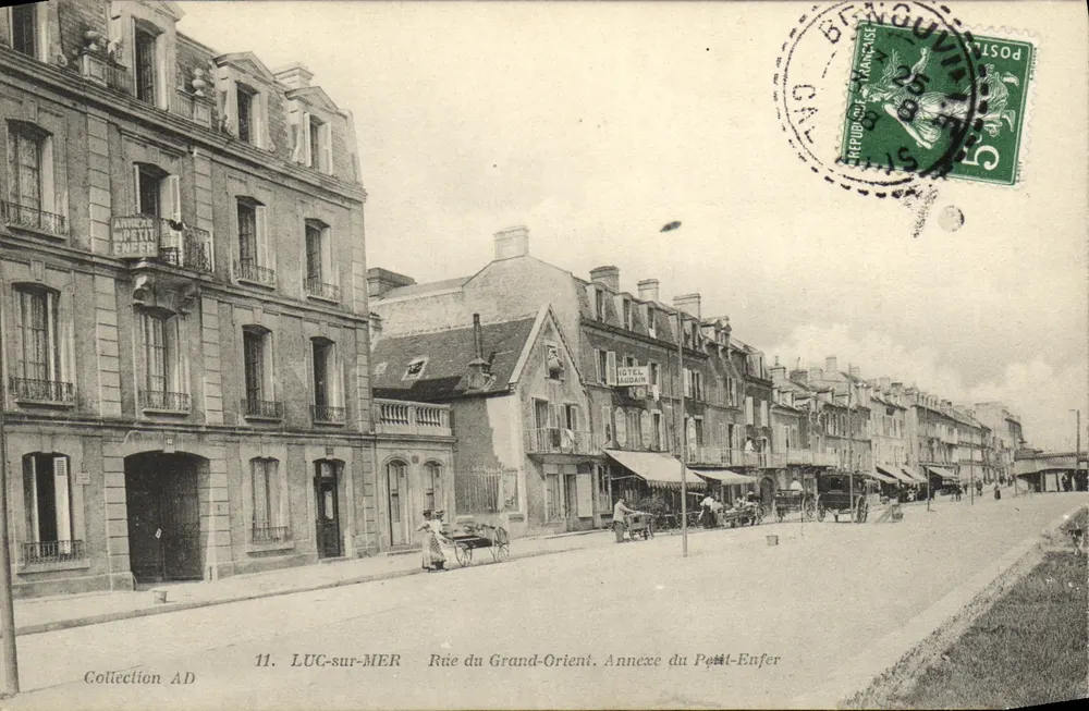 LUC-sur-MER — Rue du Grand-Orient, Annexe du Petit-Enfer — Collection AD - Vorderseite