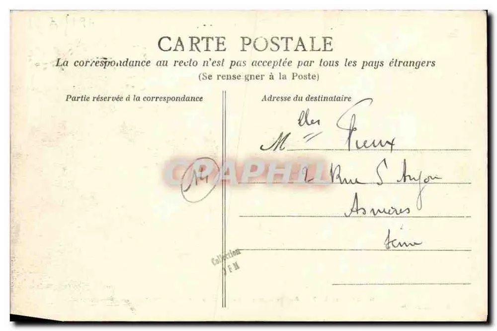 LUC-sur-MER — Rue du Grand-Orient, Annexe du Petit-Enfer — Collection AD - Rückseite