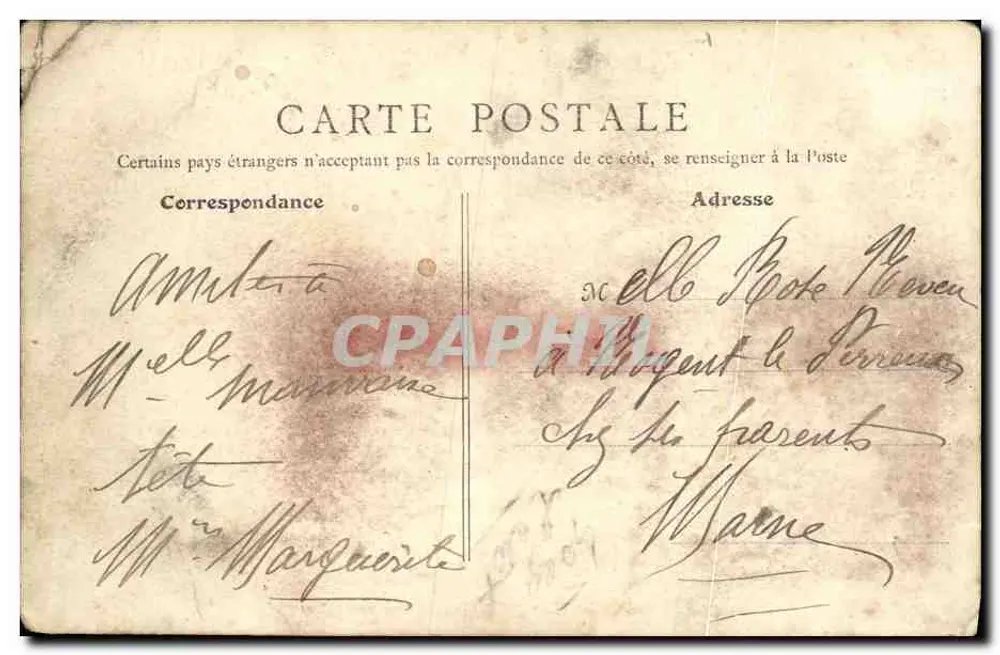 Luc-sur-Mer (Calvados) — Rue de la Mer — B.F., PARIS - Verso