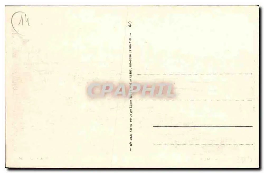 Luc-sur-Mer — Rue Guynemer — editor Ch des Arts, Strasbourg-Schiltigheim, n° 162 - Verso