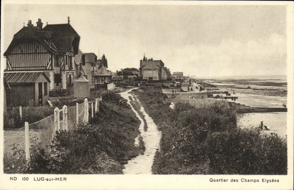 LUC-sur-MER — Bairro dos Campos Elísios — ND 100 - Frente