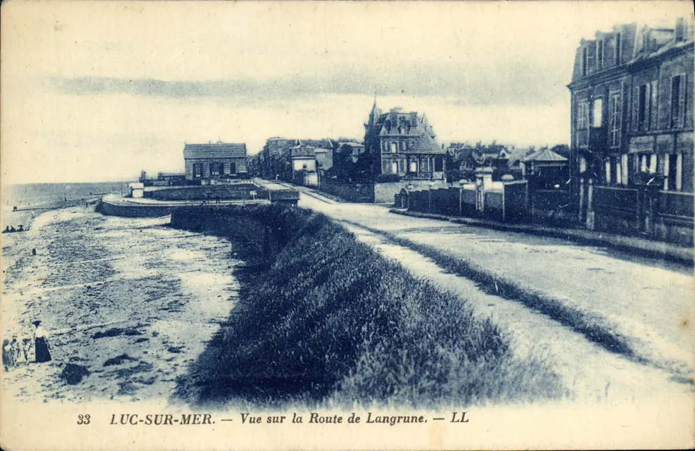 Luc-sur-Mer — Ansicht der Route de Langrune — LL - Vorderseite