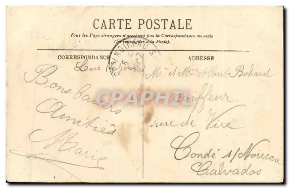 Luc-sur-Mer — Rua de Langrune — LL. - Verso