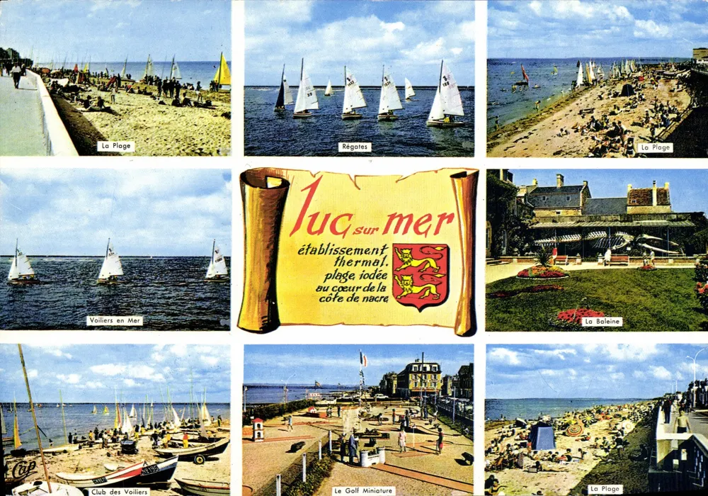 Luc-sur-Mer — estabelecimento termal, praia iodada no coração da costa da Nácar — Elnacap - Frente