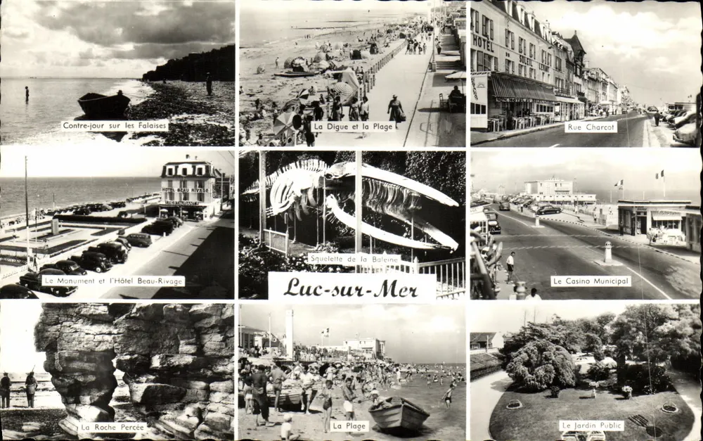 Luc-sur-Mer — vista panorâmica — Edições Pierre et Fils, Nantes - Frente