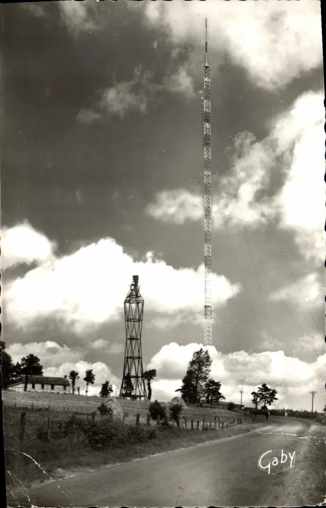 Station Télévision du Mont Pinson — Aunay-sur-Odon (Calvados) — Éditions Gaby, Nantes - Vorderseite