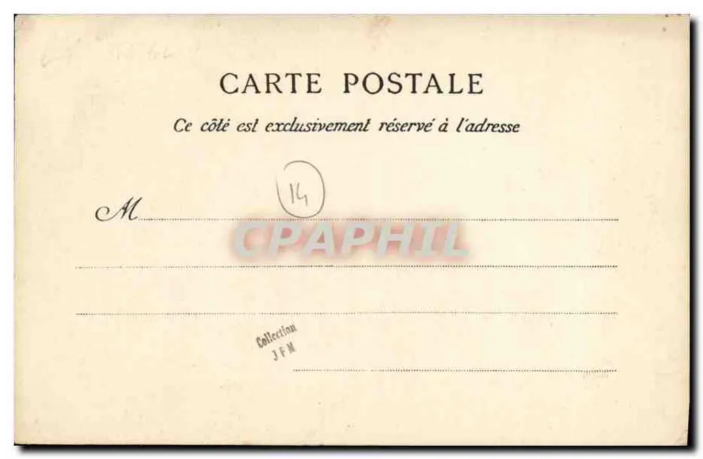 Asnelles-la-Belle-Plage — De Kerk — La G.P.A. Paris - Achterkant