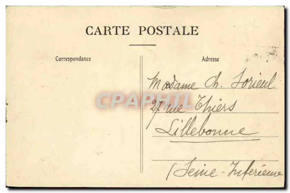 Der Coudray-Brücke — Amayé (Calvados) — Verlag: La Vallée de l'Orne und ihre Sehenswürdigkeiten, Nr. 206 - Rückseite