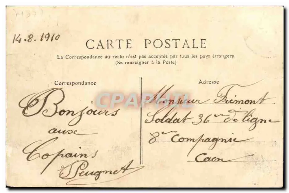 Bény-sur-Mer (Calvados) — Château de Tournebu — Lebassard, Phot. Lion sur Mer - Verso