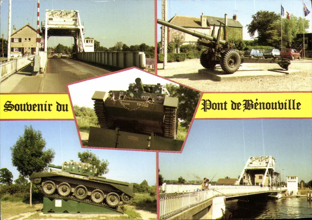 Pont de Bénouville — Souvenir du Pegasus-Bridge — Éditions Dubray - Recto