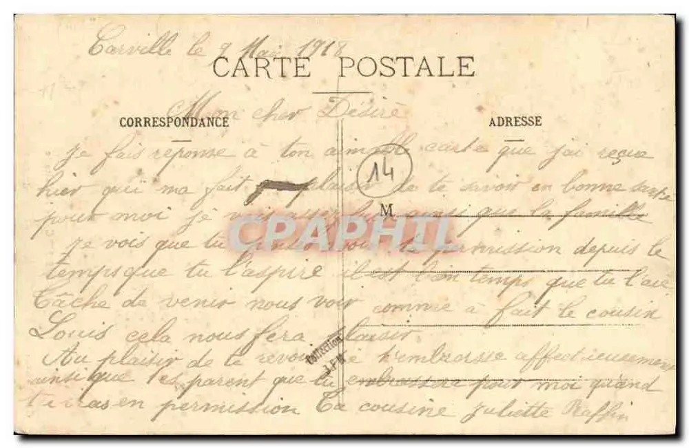 Beny-Bockoë - Le Calvaire — Lib. H. Kermée - Verso