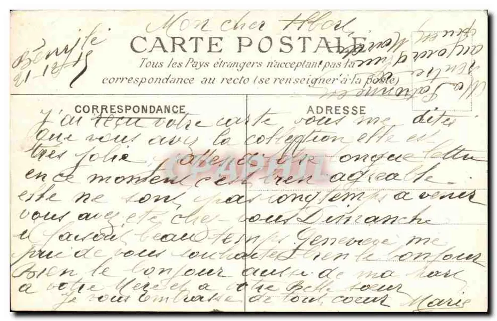 Chapelle de N.-D.-du-Bocage — Environs de Bény-Bocage — E. Lefoullon, N° 10 - Verso