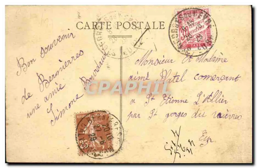 Bernières-sur-Mer — Villas Clérisse — Édit. B.71 - Verso